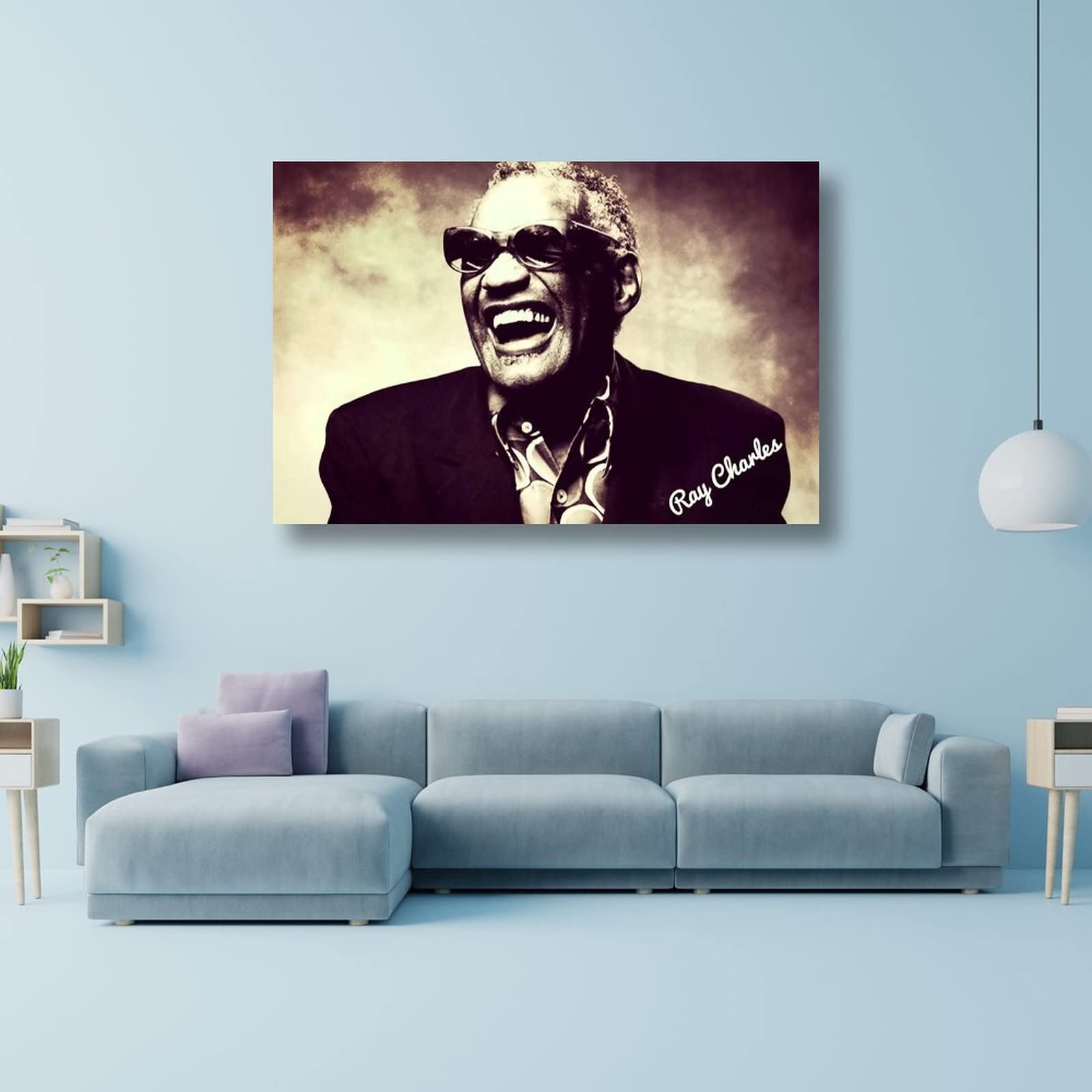 版画/レイ.チャールズ Amazon.co.jp: レイ・チャールズ Ray Charles American Soul Musician